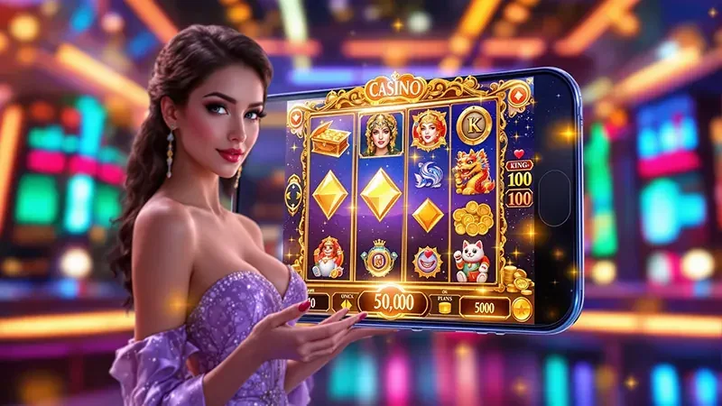Visual permainan digital untuk pilihan hiburan IDX66