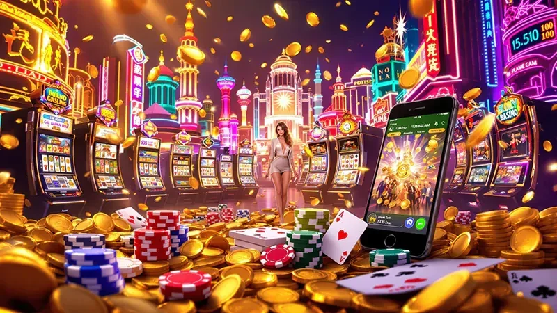 Visual permainan reels bertema slot di IDX66